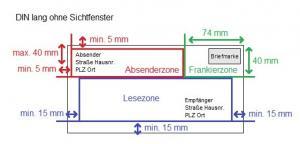 Brief beschriften